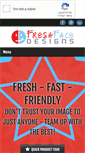 Mobile Screenshot of freshfacedesigns.com